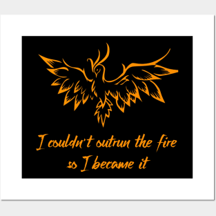 Becoming The Phoenix Posters and Art